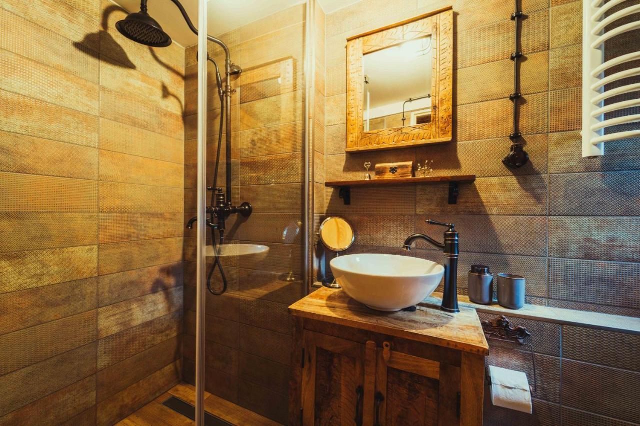 SOVIA WELLNESS CHATA s jacuzzi kaďou a saunou, Čingov Smižany Exteriér fotografie