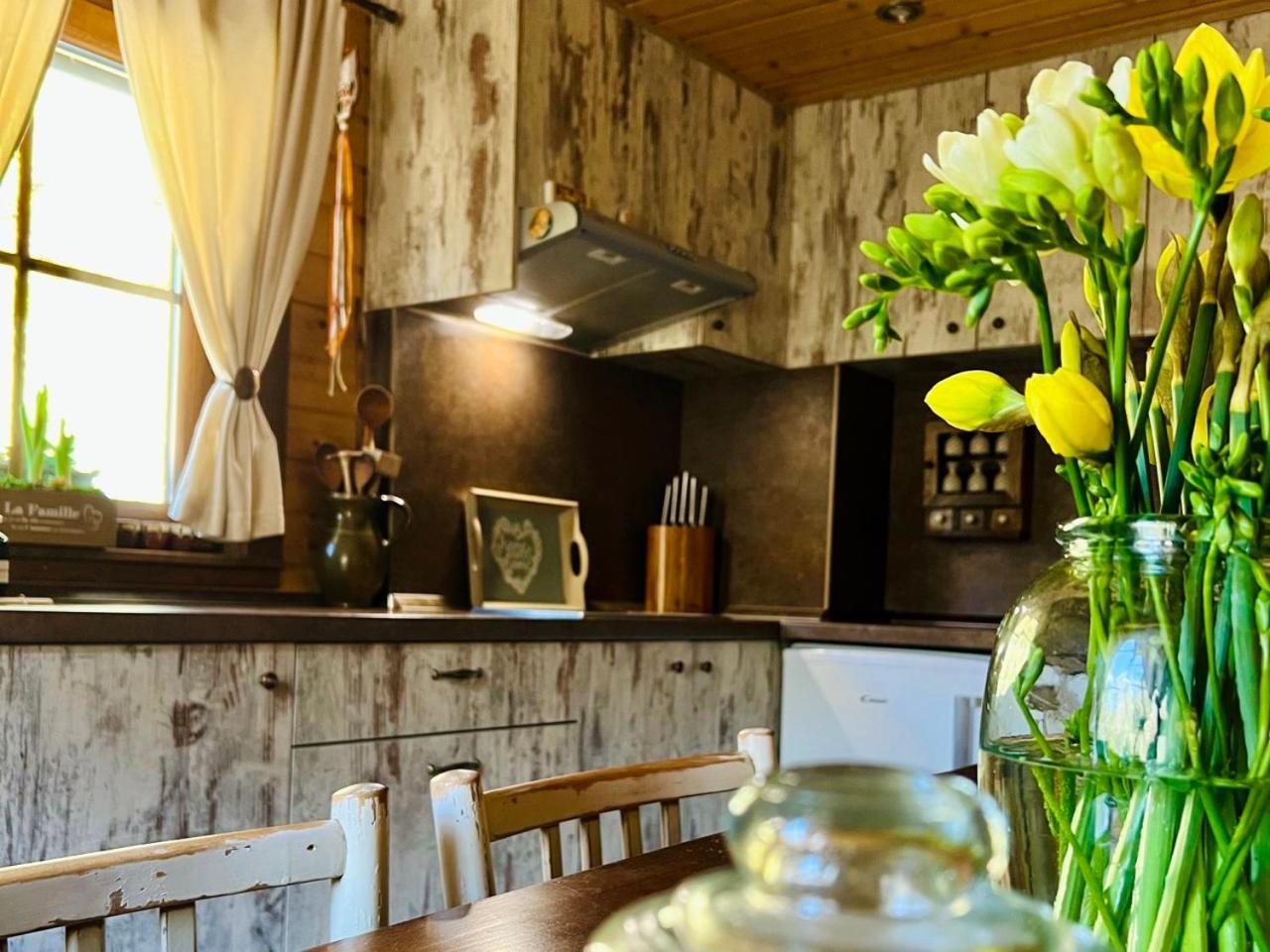 SOVIA WELLNESS CHATA s jacuzzi kaďou a saunou, Čingov Smižany Exteriér fotografie
